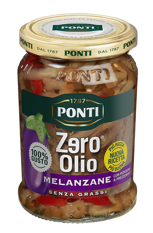 Melanzane con peperoni e prezzemolo Zero Olio - Ponti