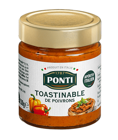 Toastinable de poivrons - Ponti