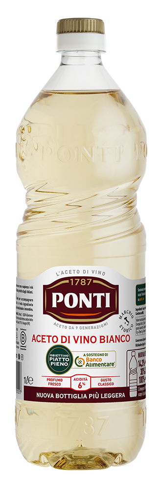 Classic White Wine Vinegar PET bottle - Ponti