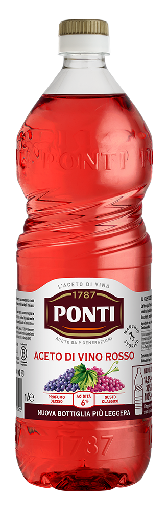 Classic Red Wine Vinegar PET Bottle - Ponti