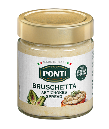 Bruschetta artichokes spread - Ponti